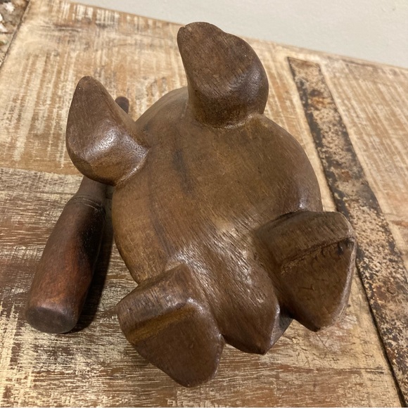 Wooden Frog Guiro Musical Instrument Croaking Frog Drum Rasp - Picture 7 of 12